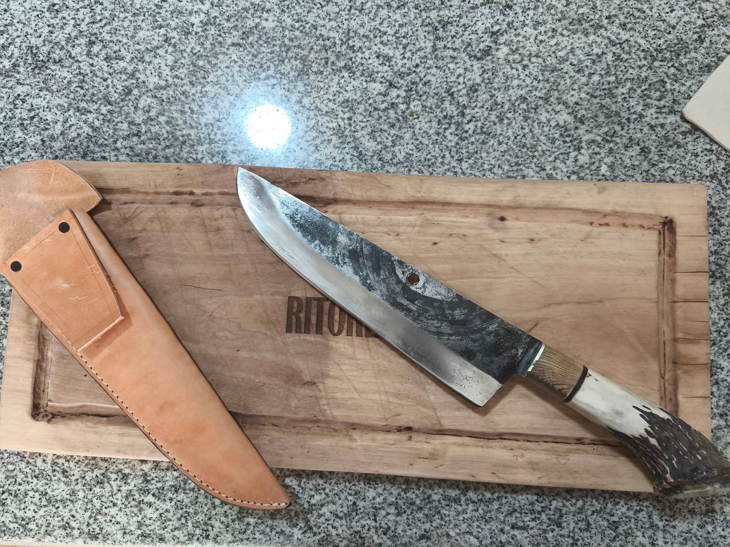 Customer photo review of Cuchillo Parrillero 44cm “Ciprés“