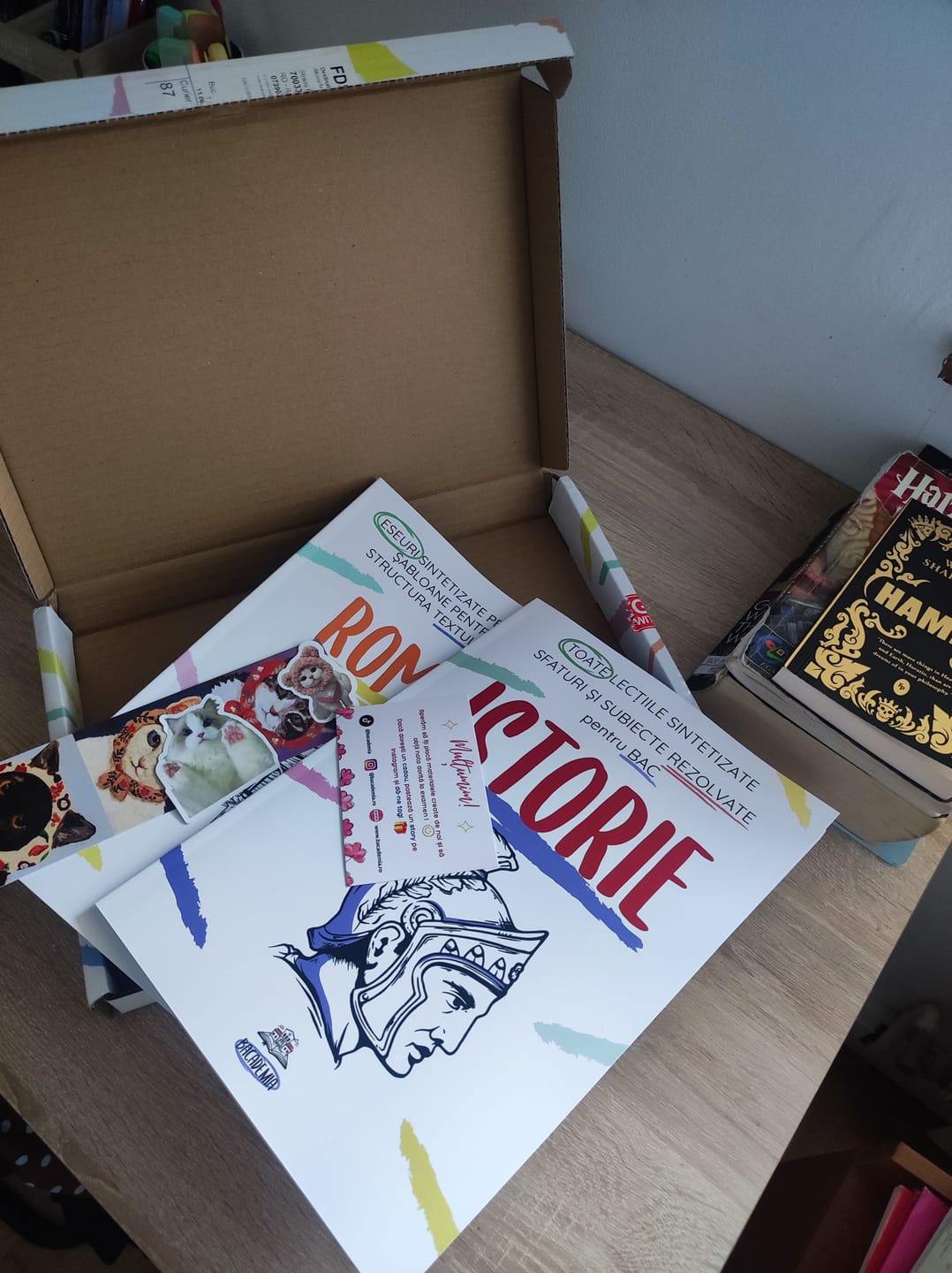 Customer photo review of Pachet Bacalaureat (Română + Istorie) Bacademia