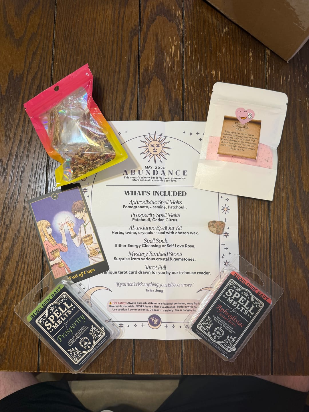 Customer photo review of Witchy Box - A Little Magic, Monthly!