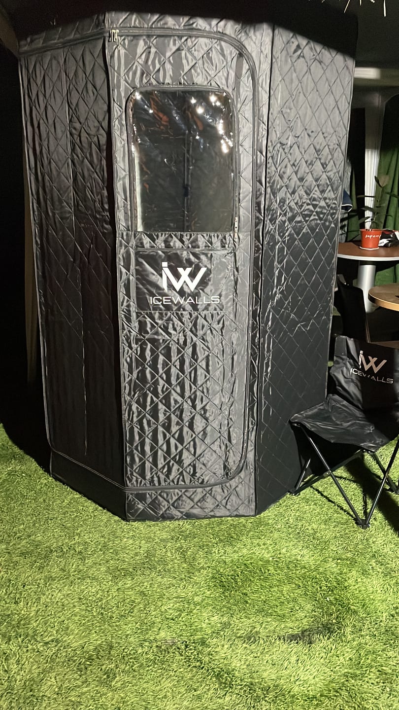 Customer photo review of Sauna Portátil 3.0