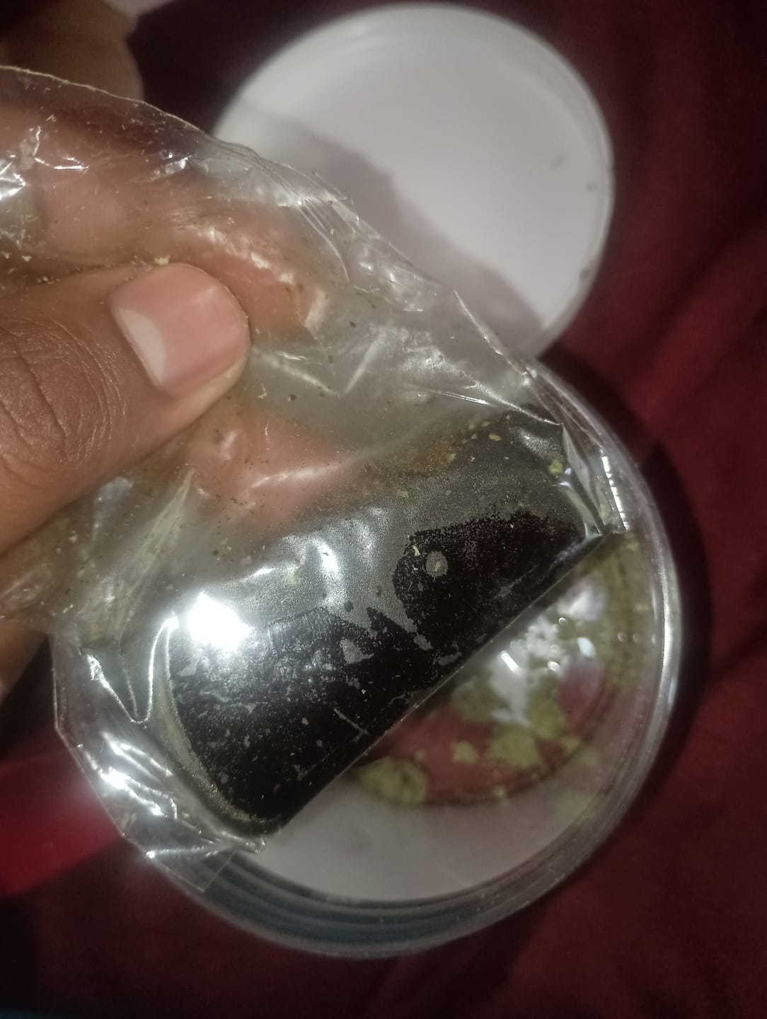 Customer photo review of Premium THCa Hash Bar