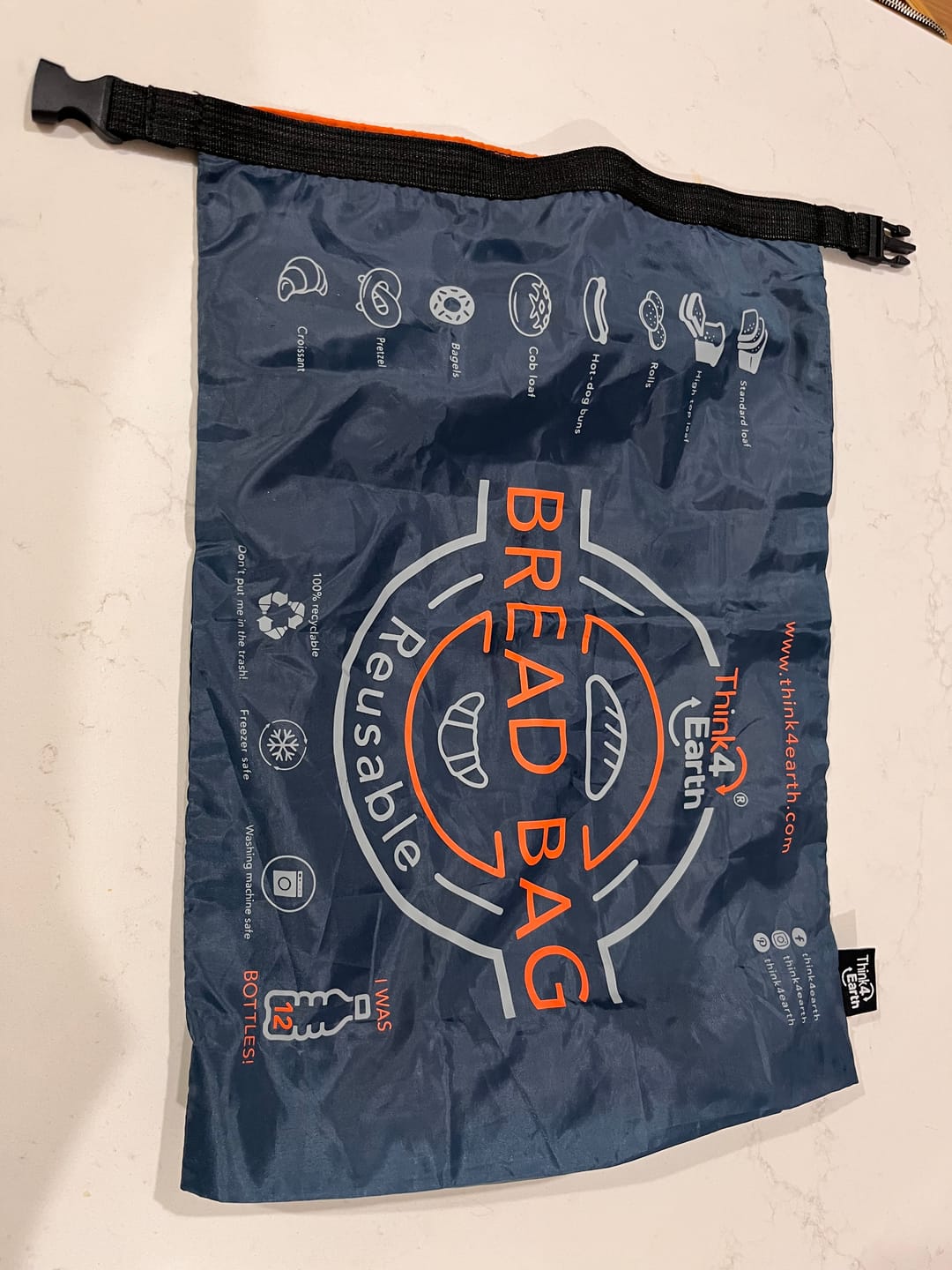 Customer photo review of Bread Bag - Blue
