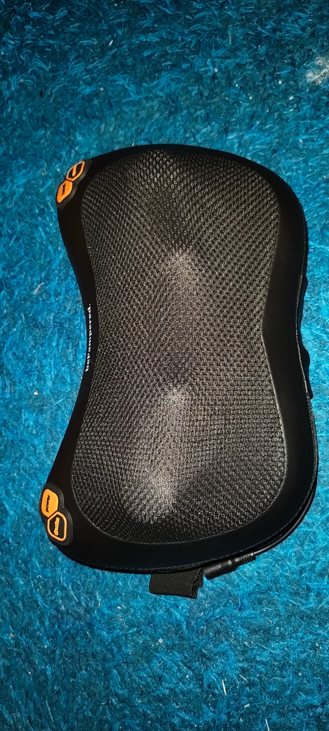 Customer photo review of Heated Neck and Shoulder Massager – Cordless Shiatsu Neck Massager NZ