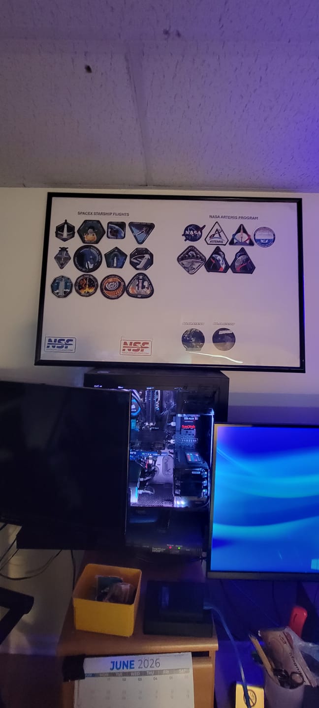 Customer photo review of Starship Flight 12 - Collectors Patch
