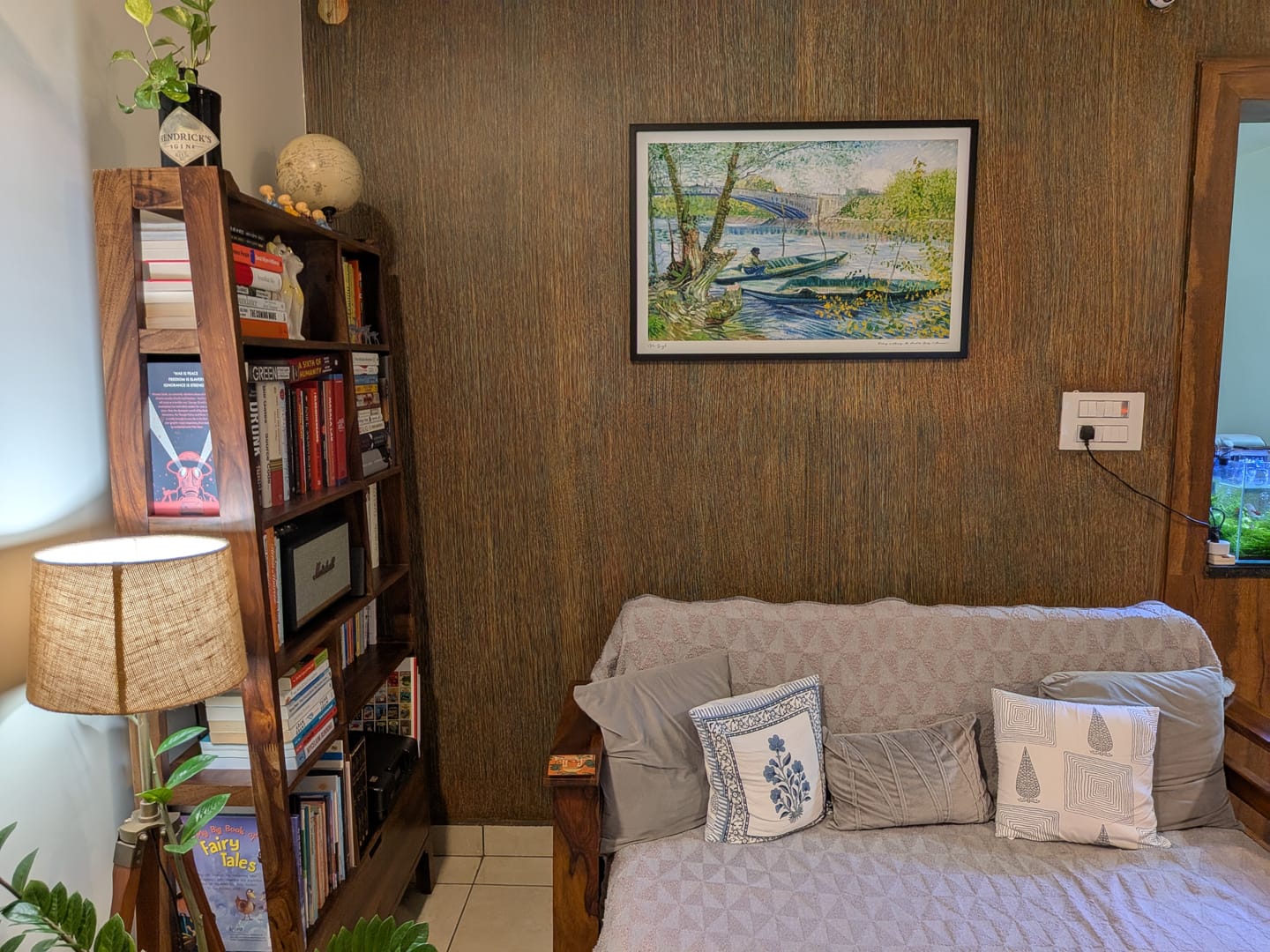 Customer photo review of Vincent Van Gogh - Fishing In Spring (1887) - (Horizontal)