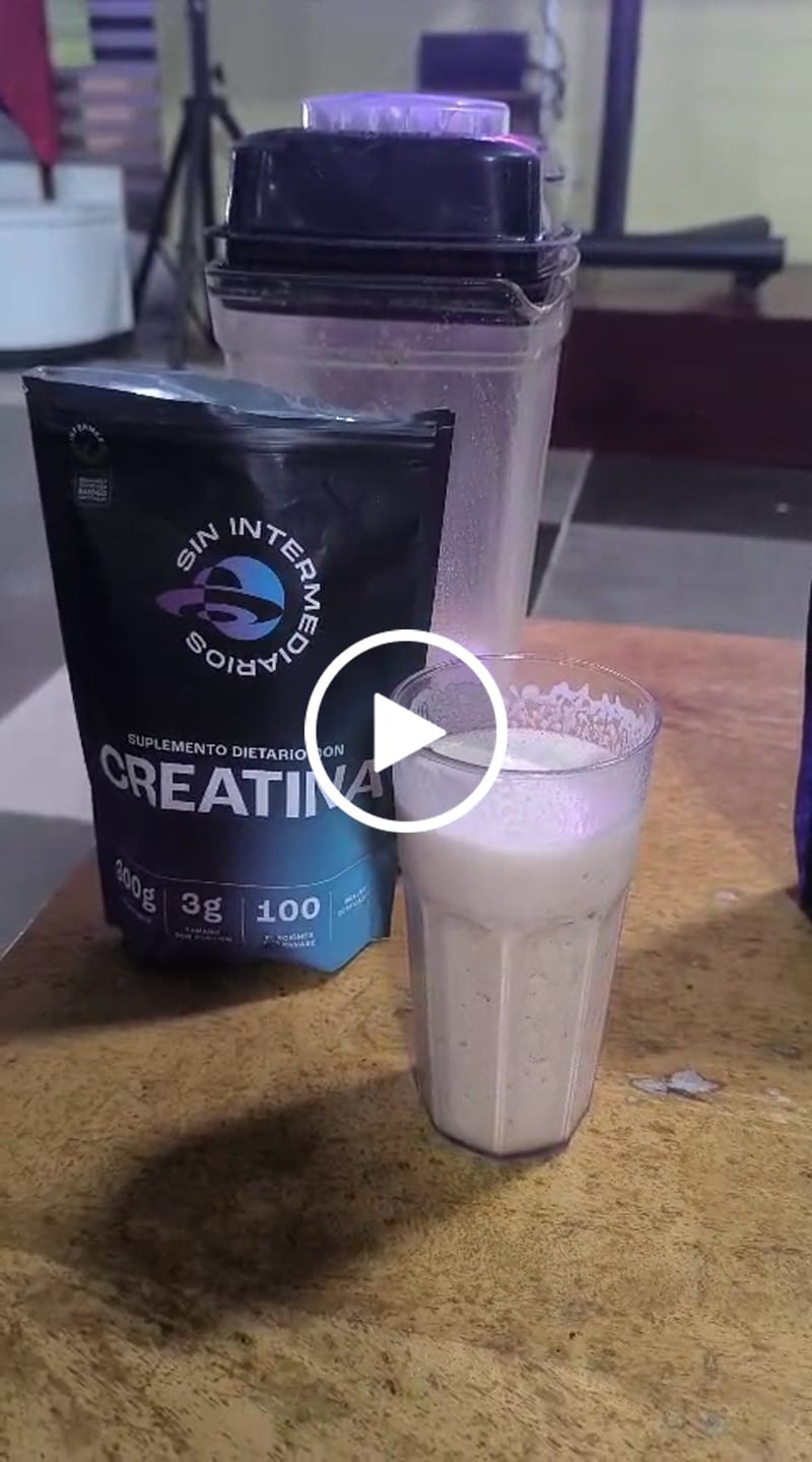 Customer video review of Creatina Monohidrato