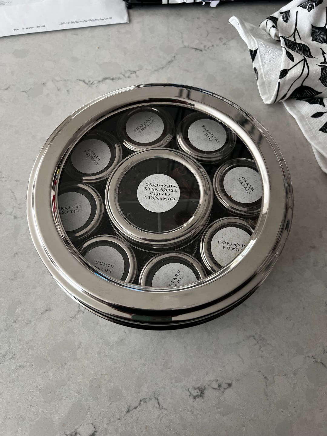 Customer photo review of Indian Spice Wheel