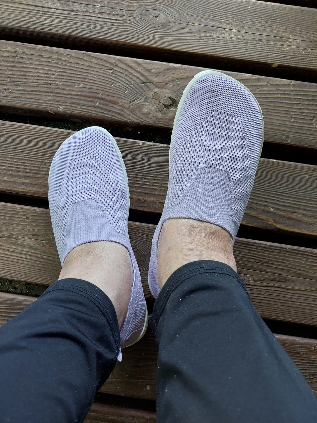 Customer photo review of Vaistoa Lempeä 3 slip on -paljasjalkakengät