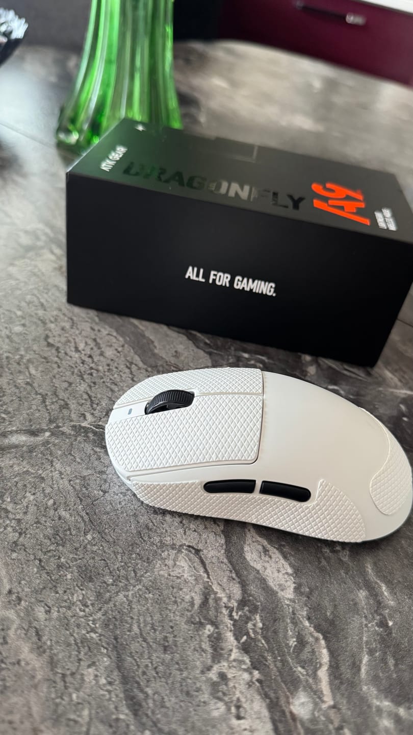 Customer photo review of ATK Dragonfly A9 Wireless Mouse