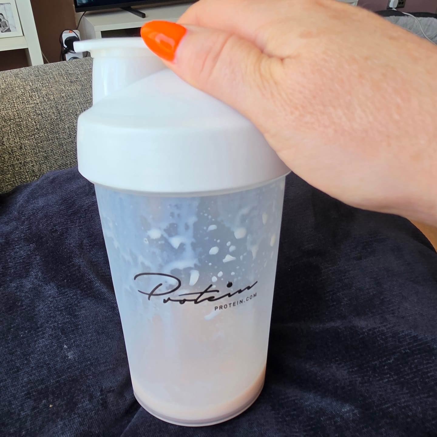 Customer photo review of Free Protein Shaker | 400ML