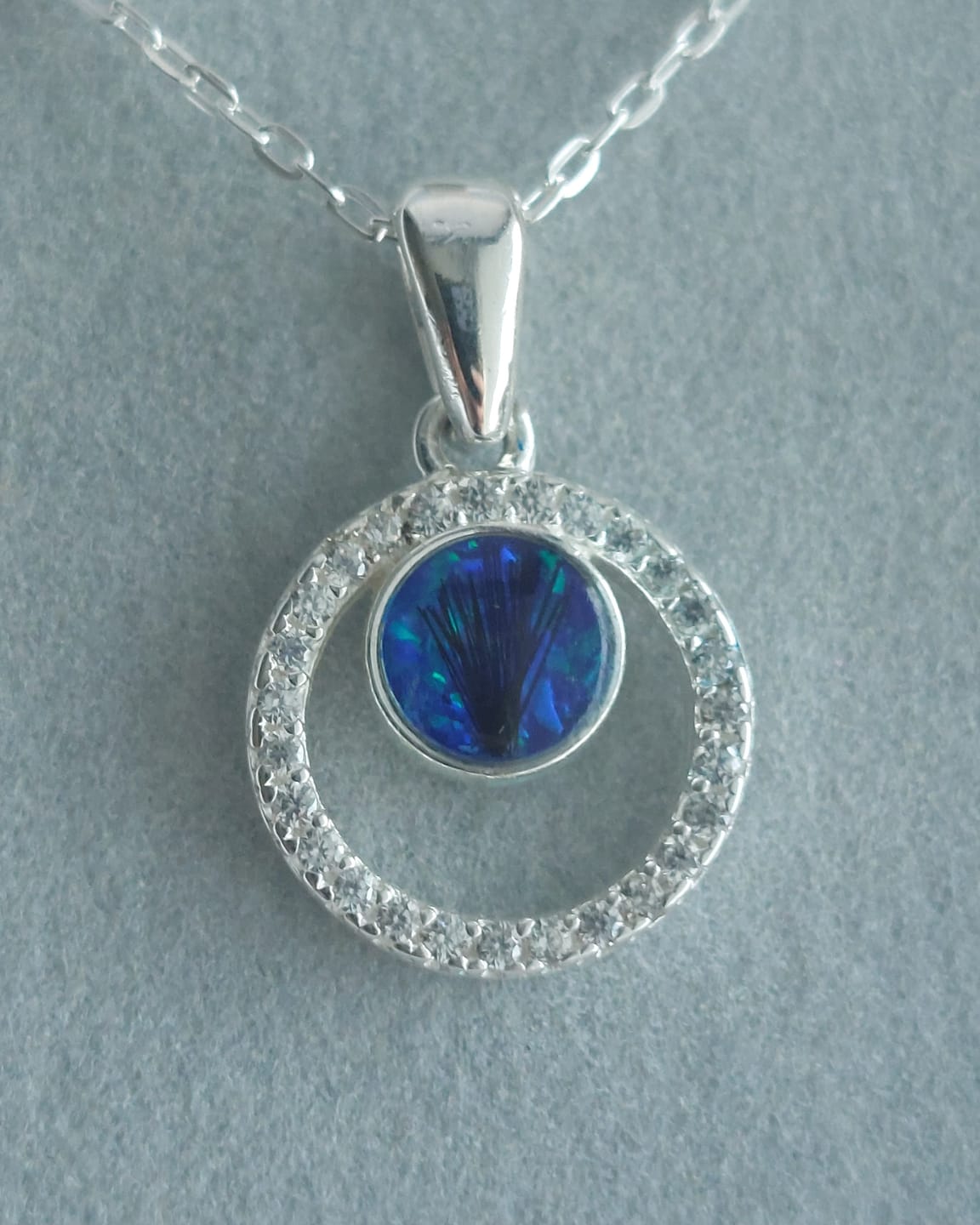 Customer photo review of Circle of Love Pendant