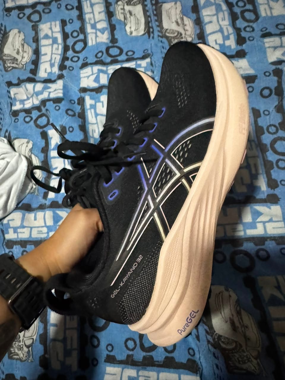 Customer photo review of Asics Gel Kayano 32 Mujer Black Pearl Pink