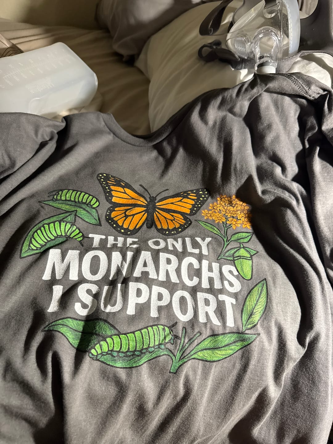 Customer photo review of Monarchs Tee