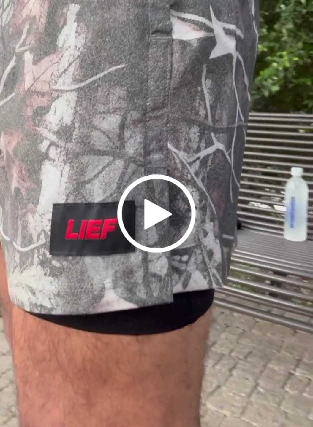 Customer video review of R5P - Men's 5" Running Short with Side Pockets - Stag Party