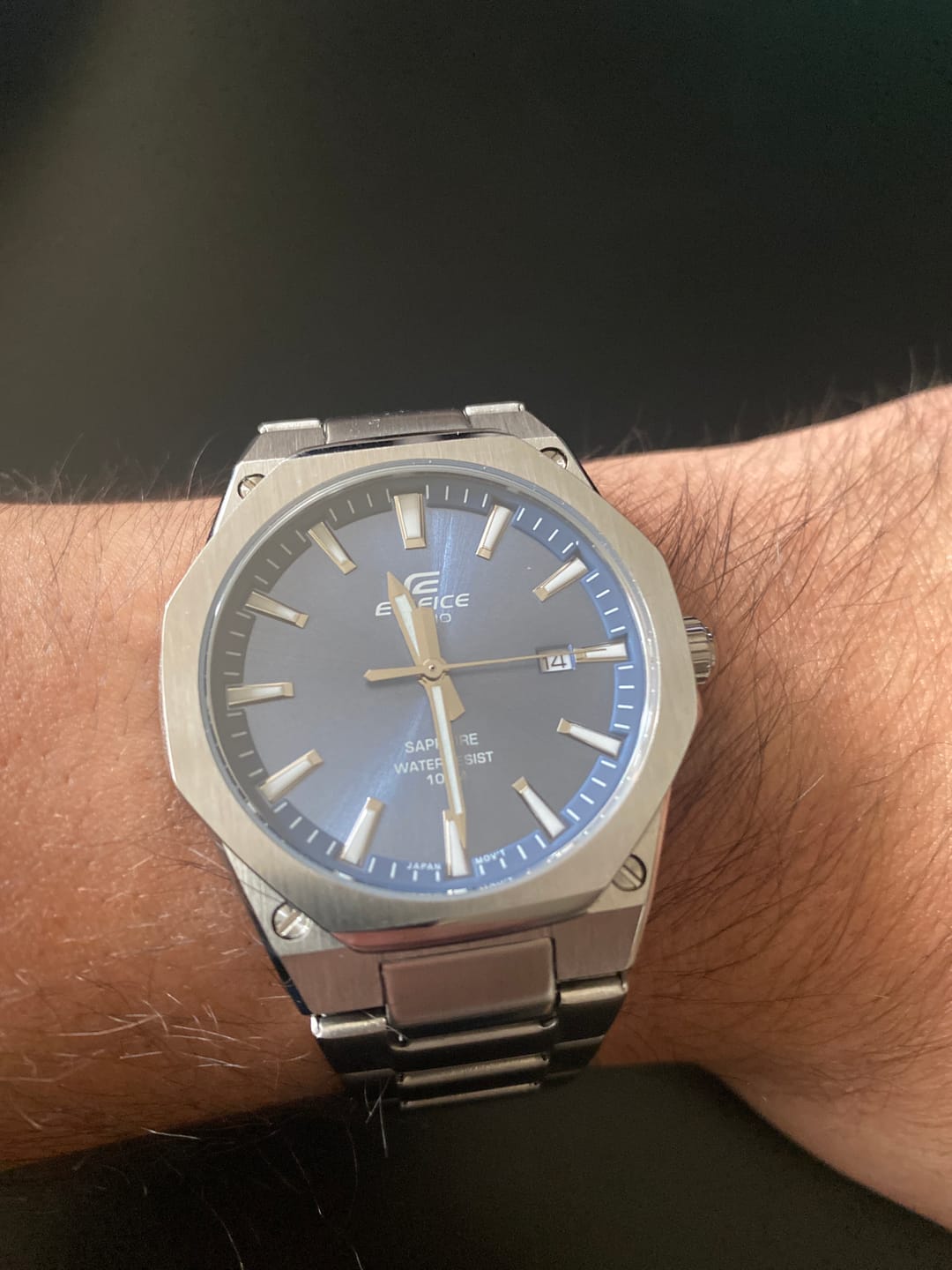 Customer photo review of Reloj Casio Edifice EFR-S108D-2AVU "Casioak" Metálico Sapphire