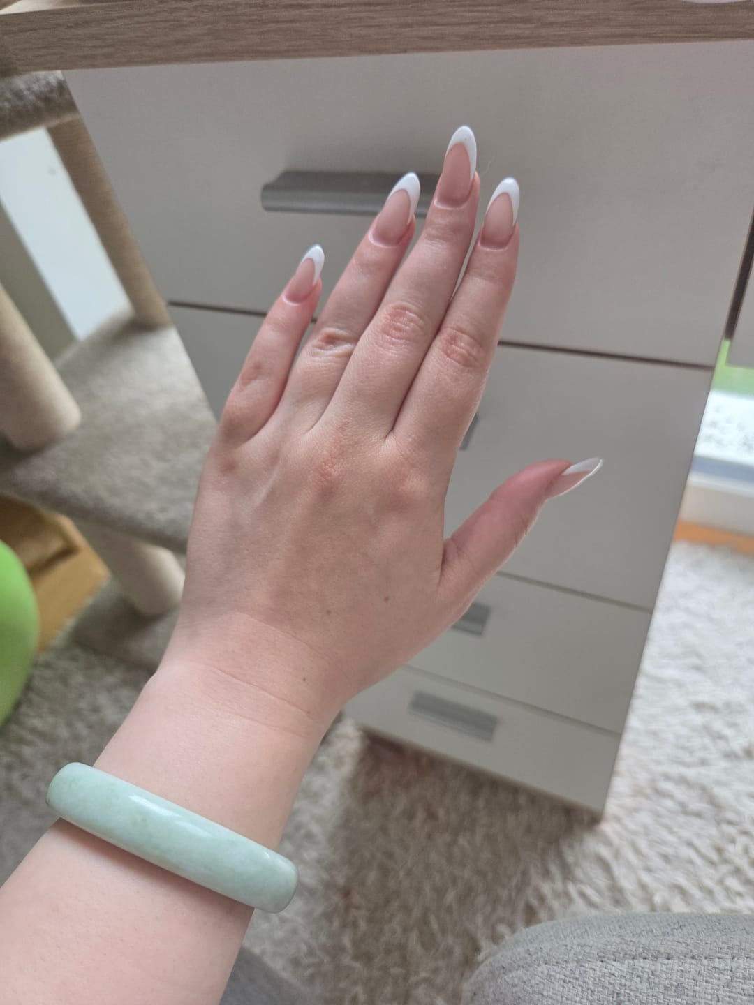 Customer photo review of Buddha Stones, natürlicher Jade-Wohlstands-Armreif