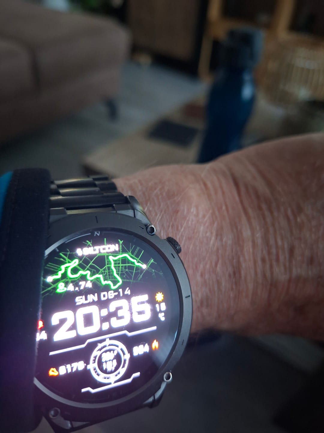 Customer photo review of Siltcon® Vortex GPS Smartwatch