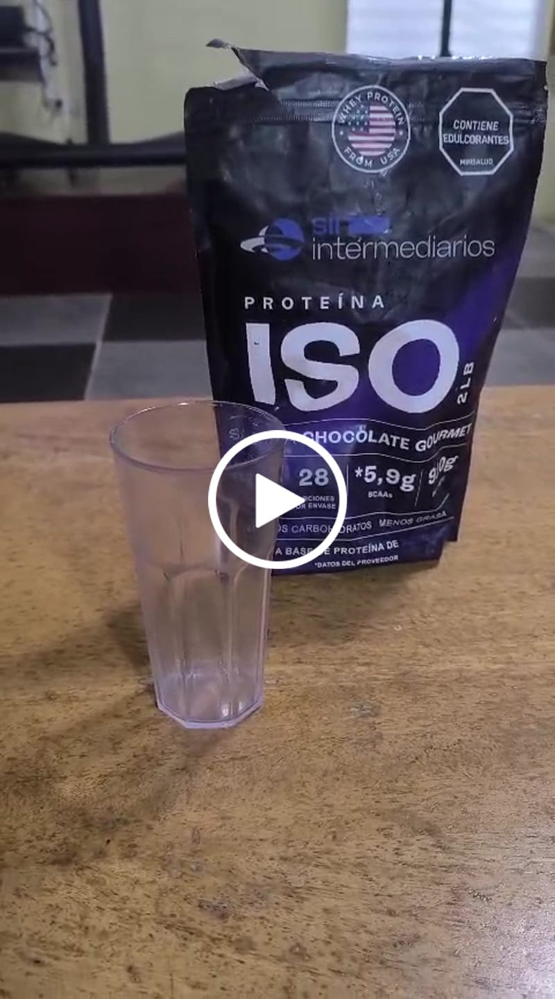 Customer video review of Proteína Aislada (ISO)