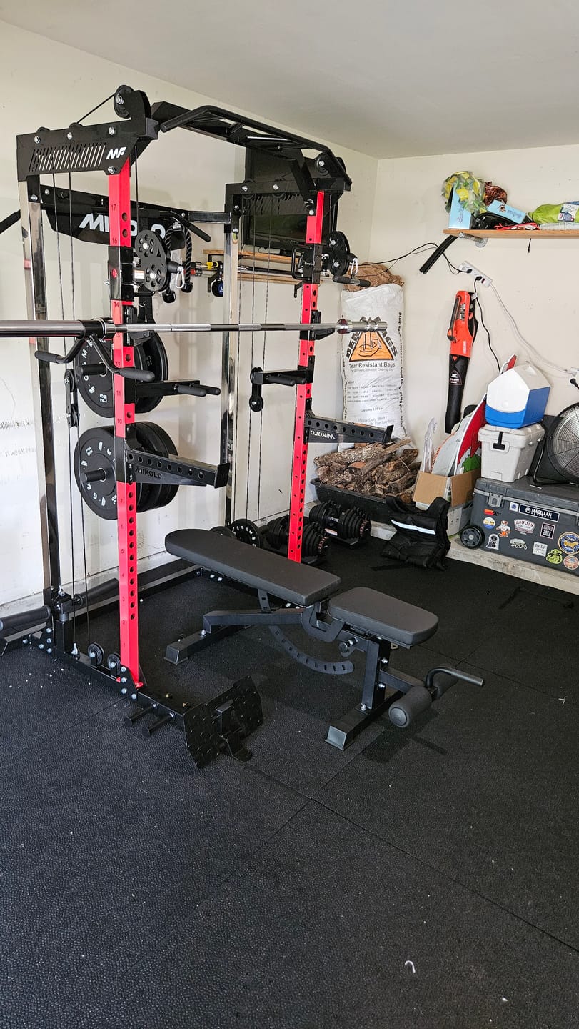 Customer photo review of HR05 Half Rack Functional Trainer