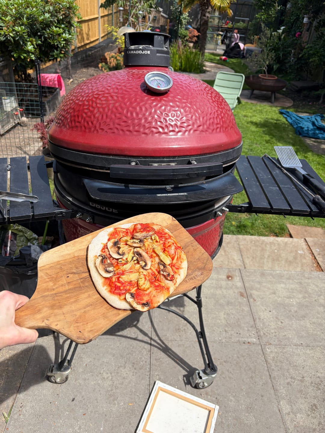 Customer photo review of Sourdough Pizza Dough Balls (Frozen)