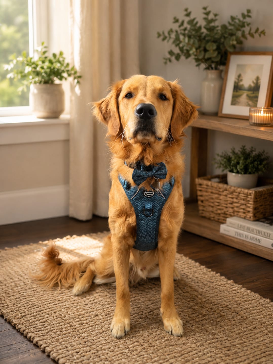 Customer photo review of Tough Trails™ Harness - Country Teal