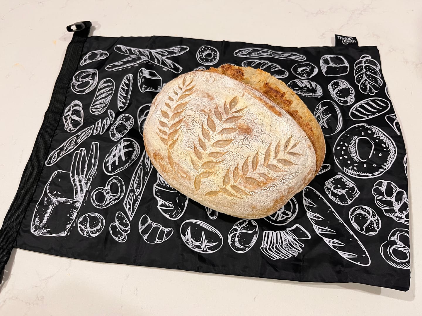 Customer photo review of Bread Bag - Black