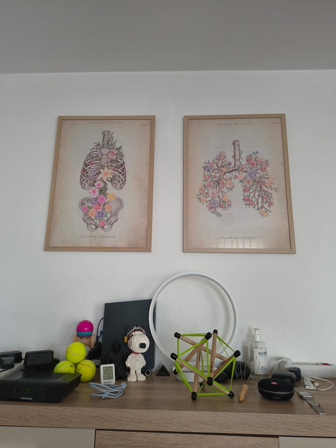 Customer photo review of Lunge mit Blumen