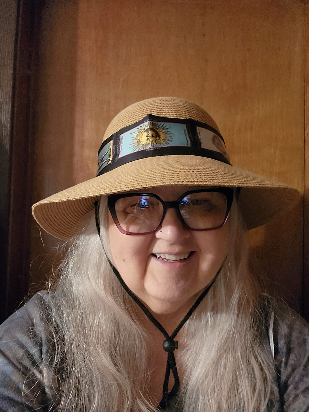 Customer photo review of Premonition Skinny Scarf