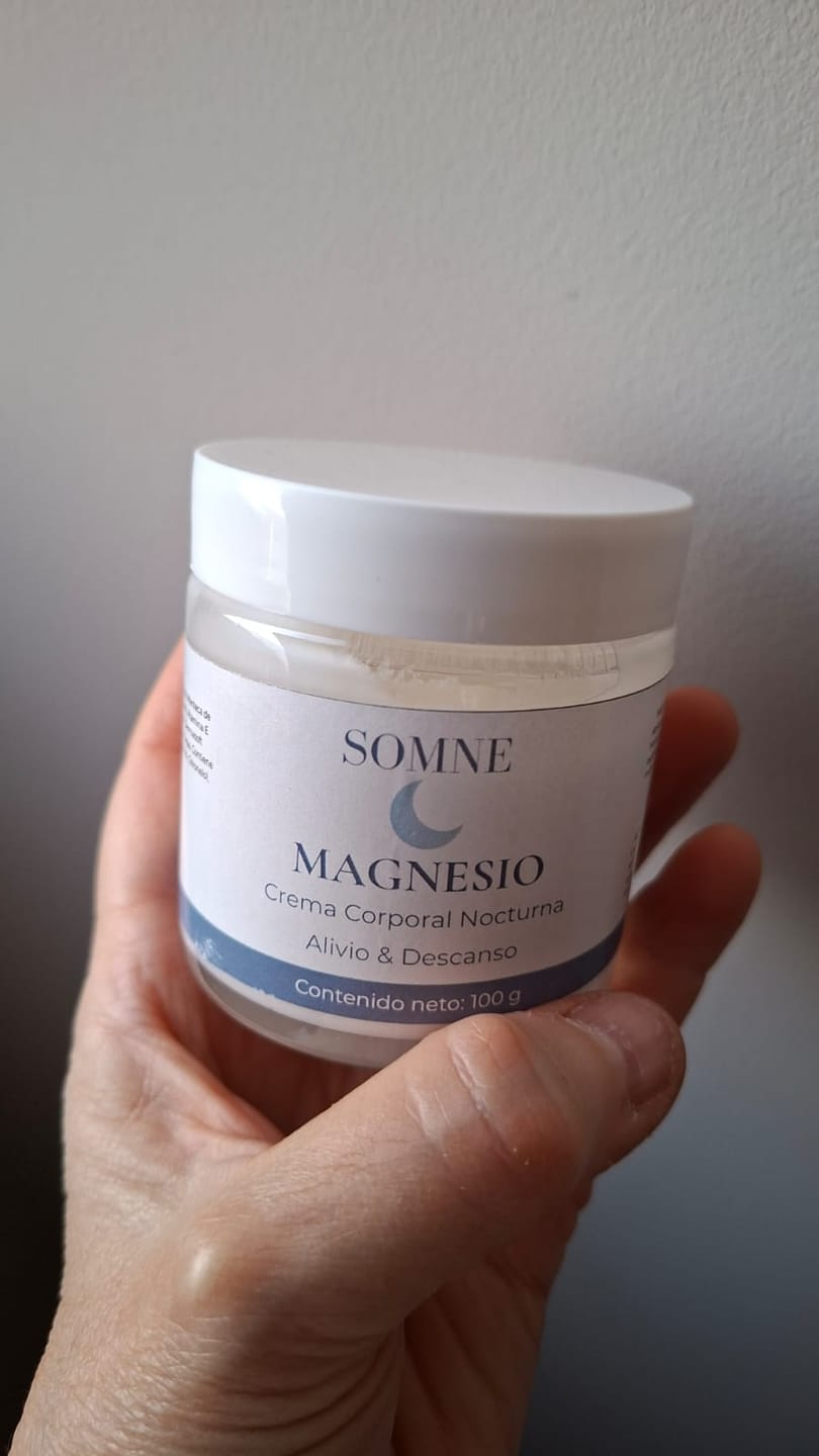 Customer photo review of Somne Magnesio – Crema Corporal Nocturna con Magnesio | 100g