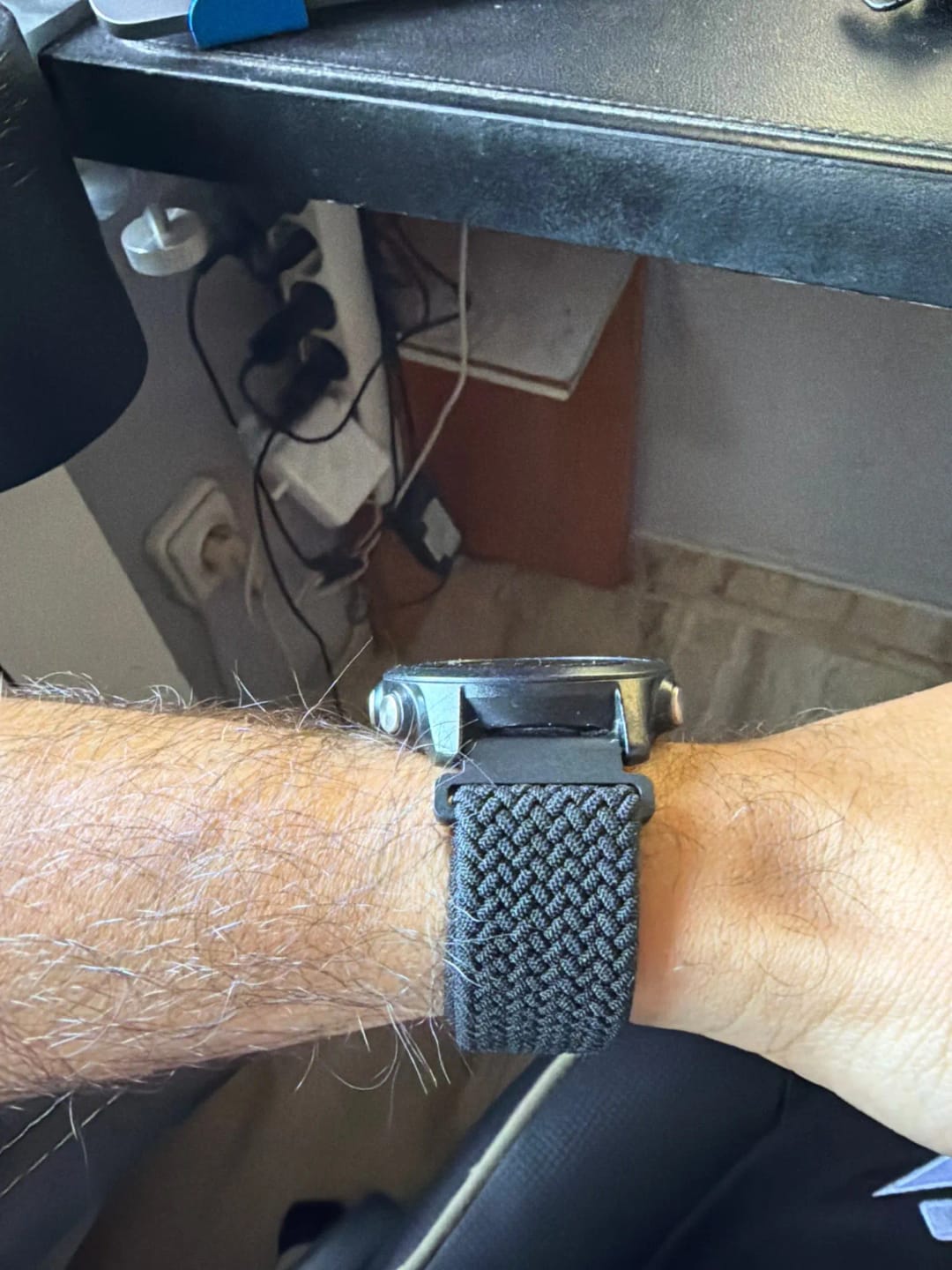 Customer photo review of Motorola Moto Smartwatch Nylon Loop Band Replacement Strap Sport Adjustable