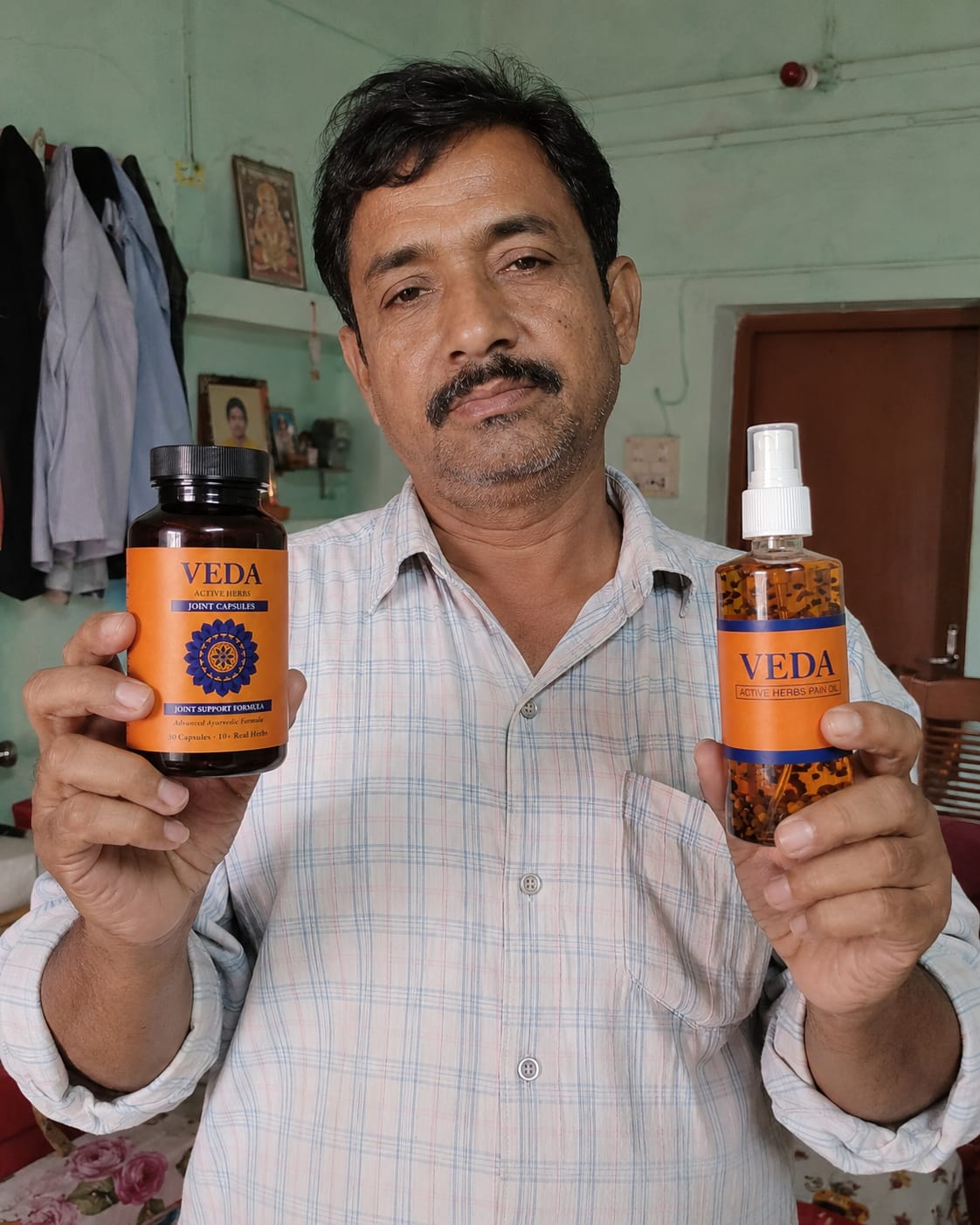 Customer photo review of Veda Joint Pain Relief Combo