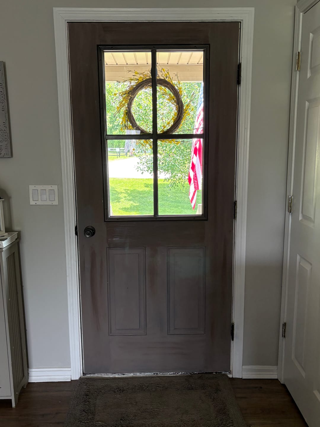 Customer photo review of Clear 4 Lite Glass and Frame Kit (Half Lite)