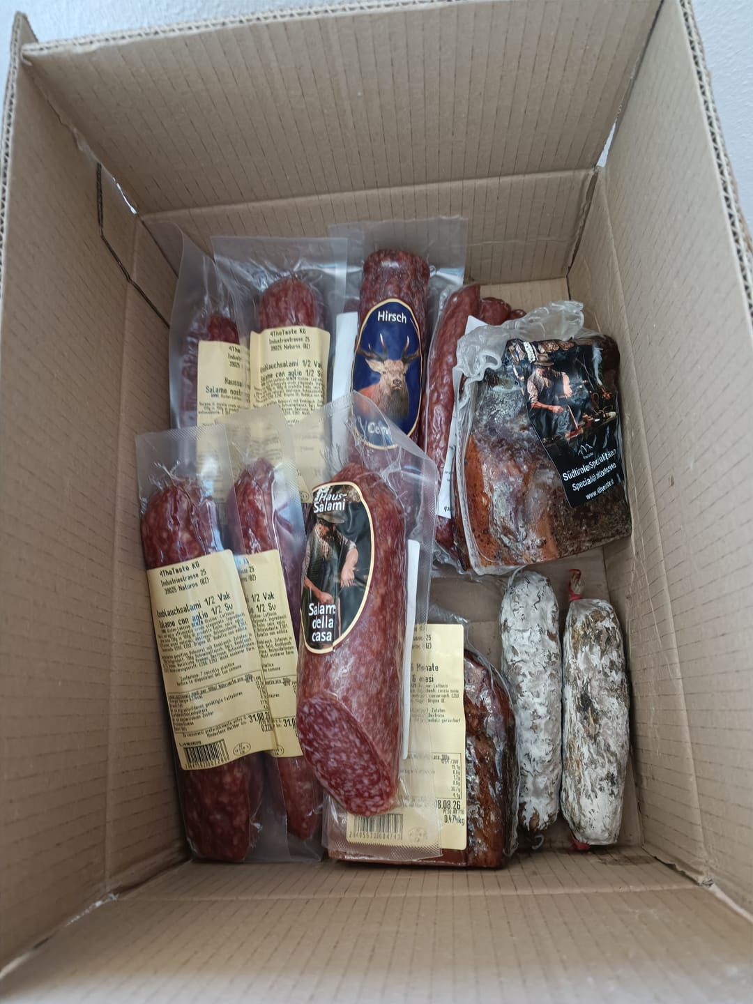 Customer photo review of Salametto Rind - 150g