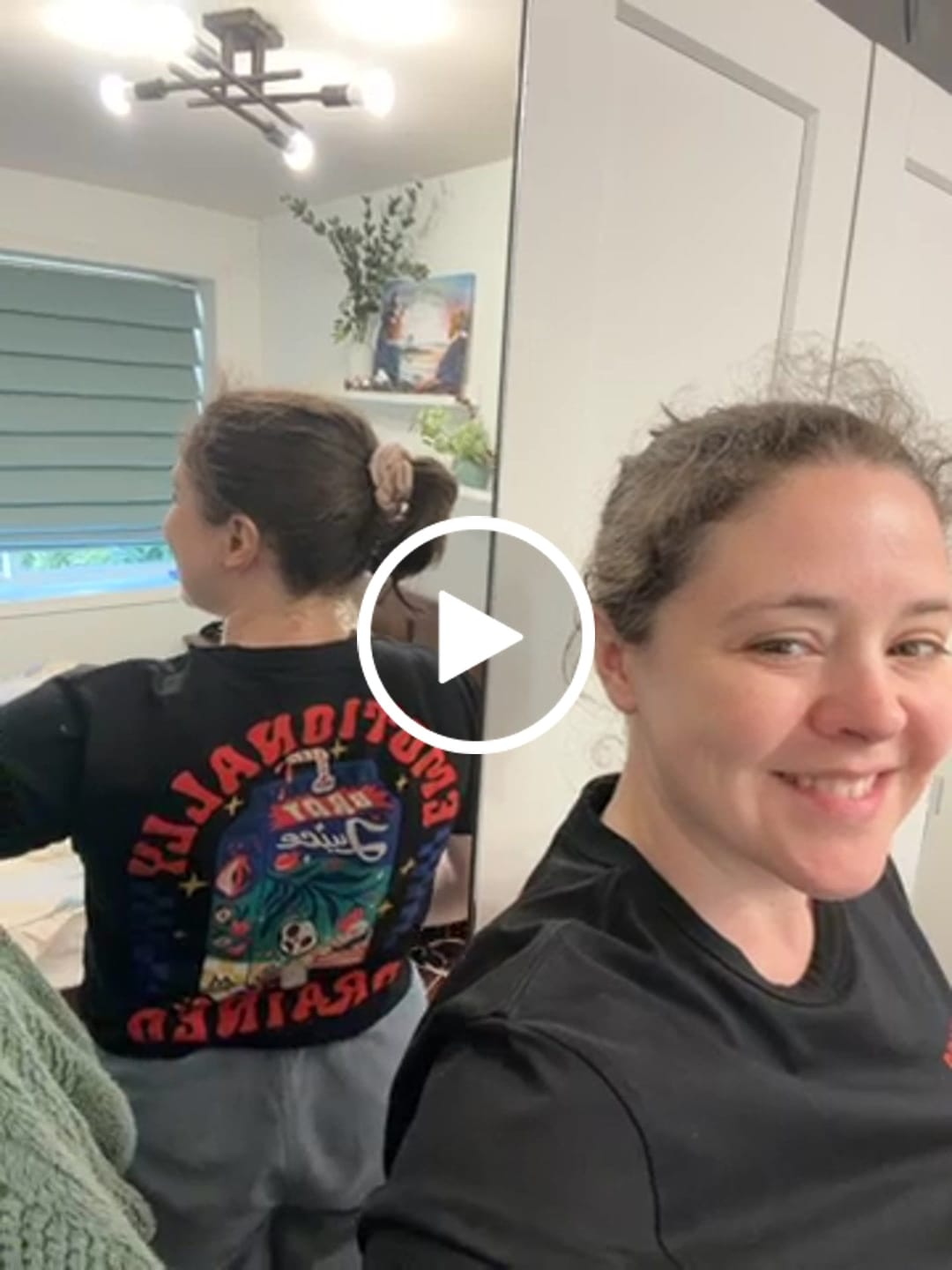Customer video review of Emotionally Drained T-Shirt
