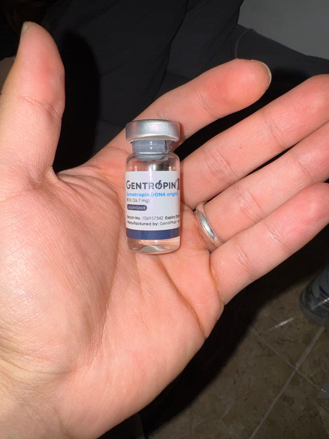 Customer photo review of GENTROPIN | Hormona de crecimiento (Somatropina) 80ui