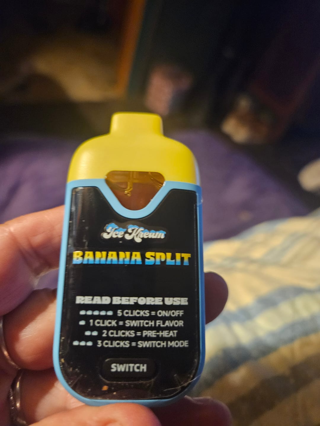 Customer photo review of Ice Kream Banana Split 3.5ML Trio