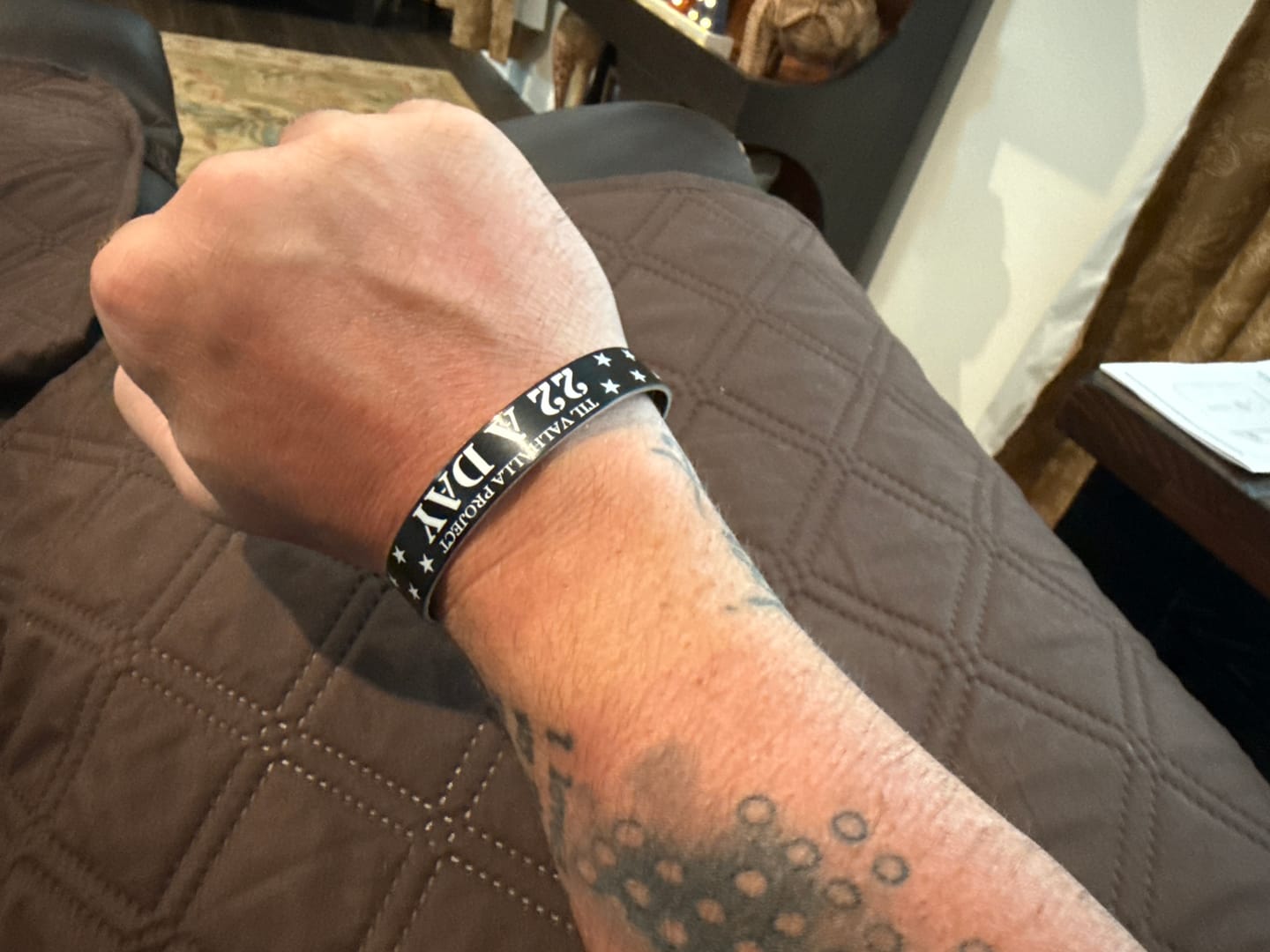 Customer photo review of 22 A Day Memorial Bracelet