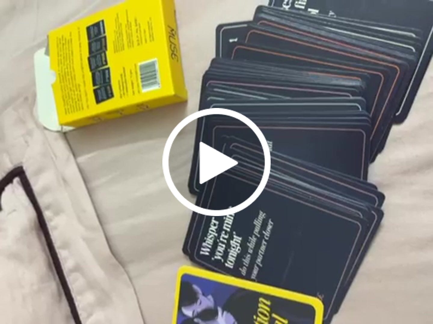 Customer video review of Naughty Cards Vol. 2