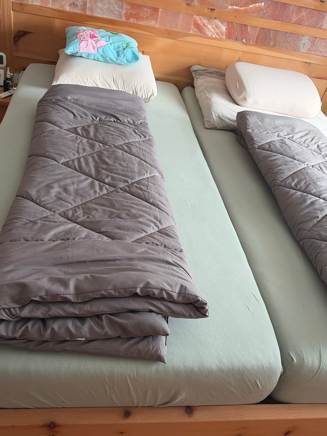 Customer photo review of EasySleep® Decke – Die schnelltrocknende 2-in-1 Bettdecke, die Bettwäsche überflüssig macht.