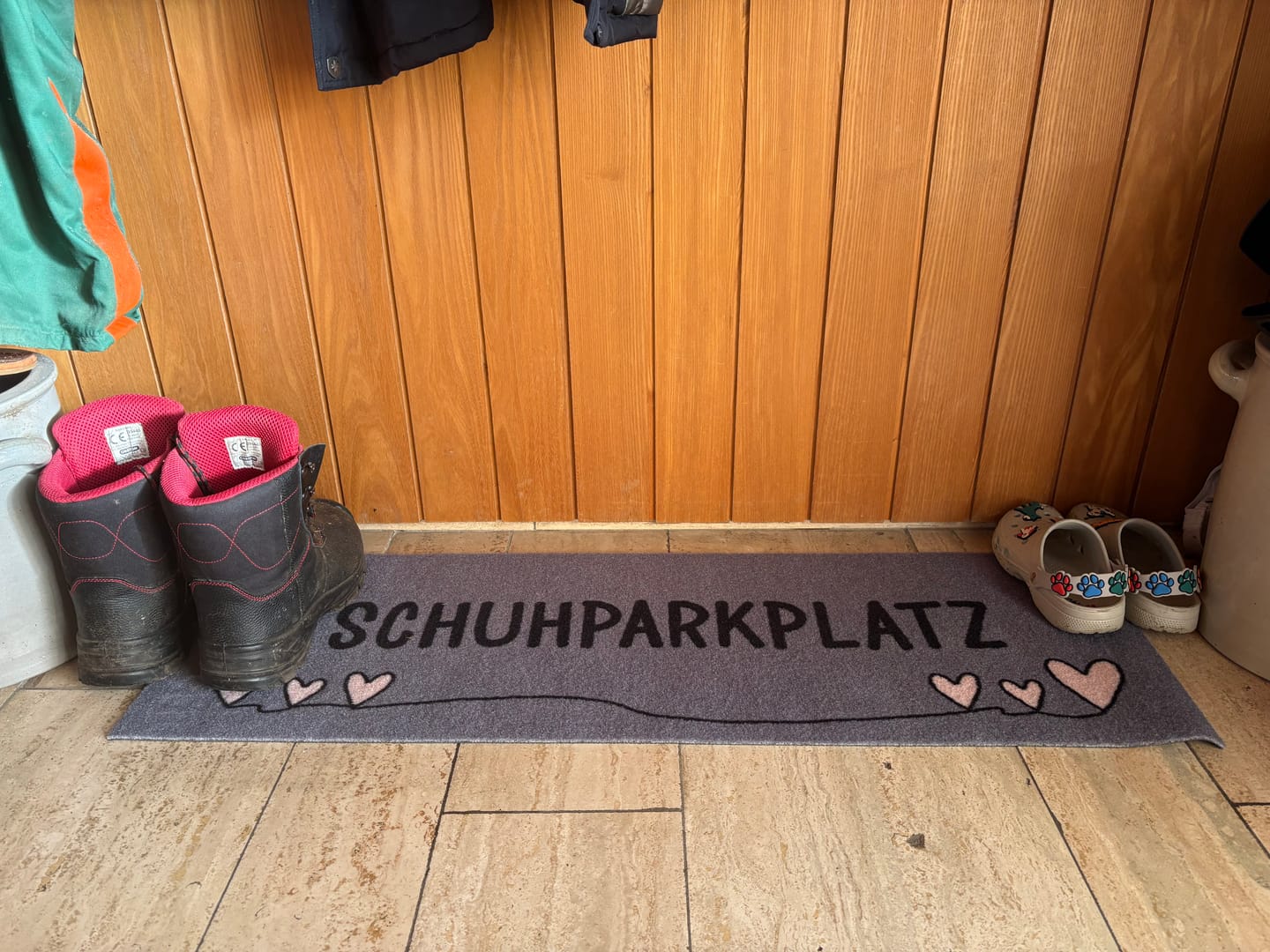 Customer photo review of Schuhparkplatz 100x35cm