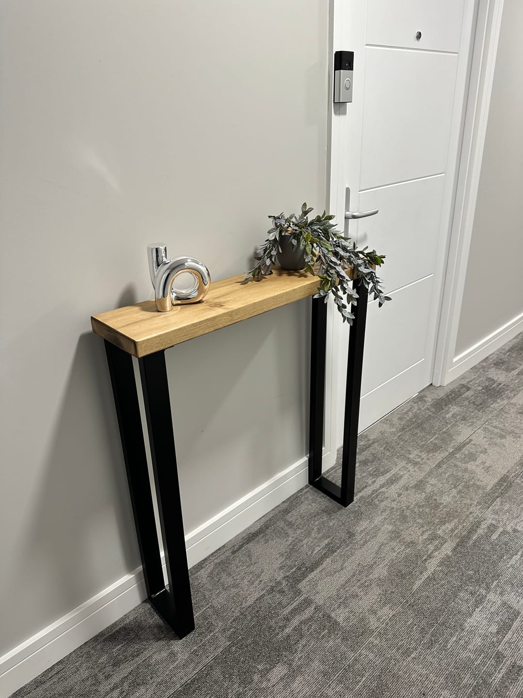Customer photo review of Rustic Console Table  | 20cm Depth