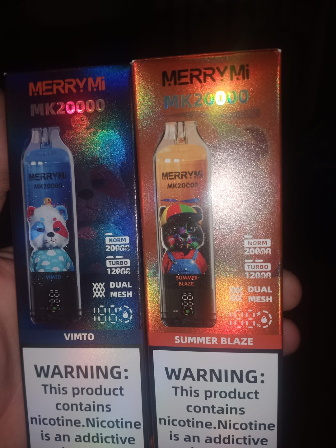 Customer photo review of Jednorazówki MERRYMI MK20000 20K Buchów - E papieros 5%