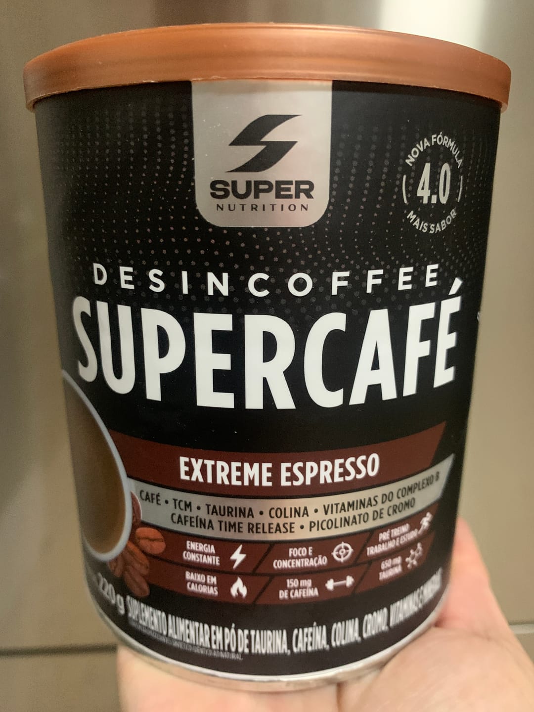 Customer photo review of Supercafé Extreme Espresso