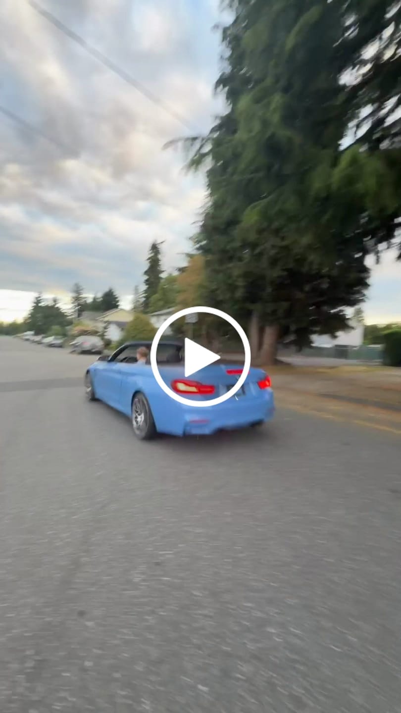Customer video review of BMW S55 F8X M3/M4 Norcal Dynamics Catless Downpipes