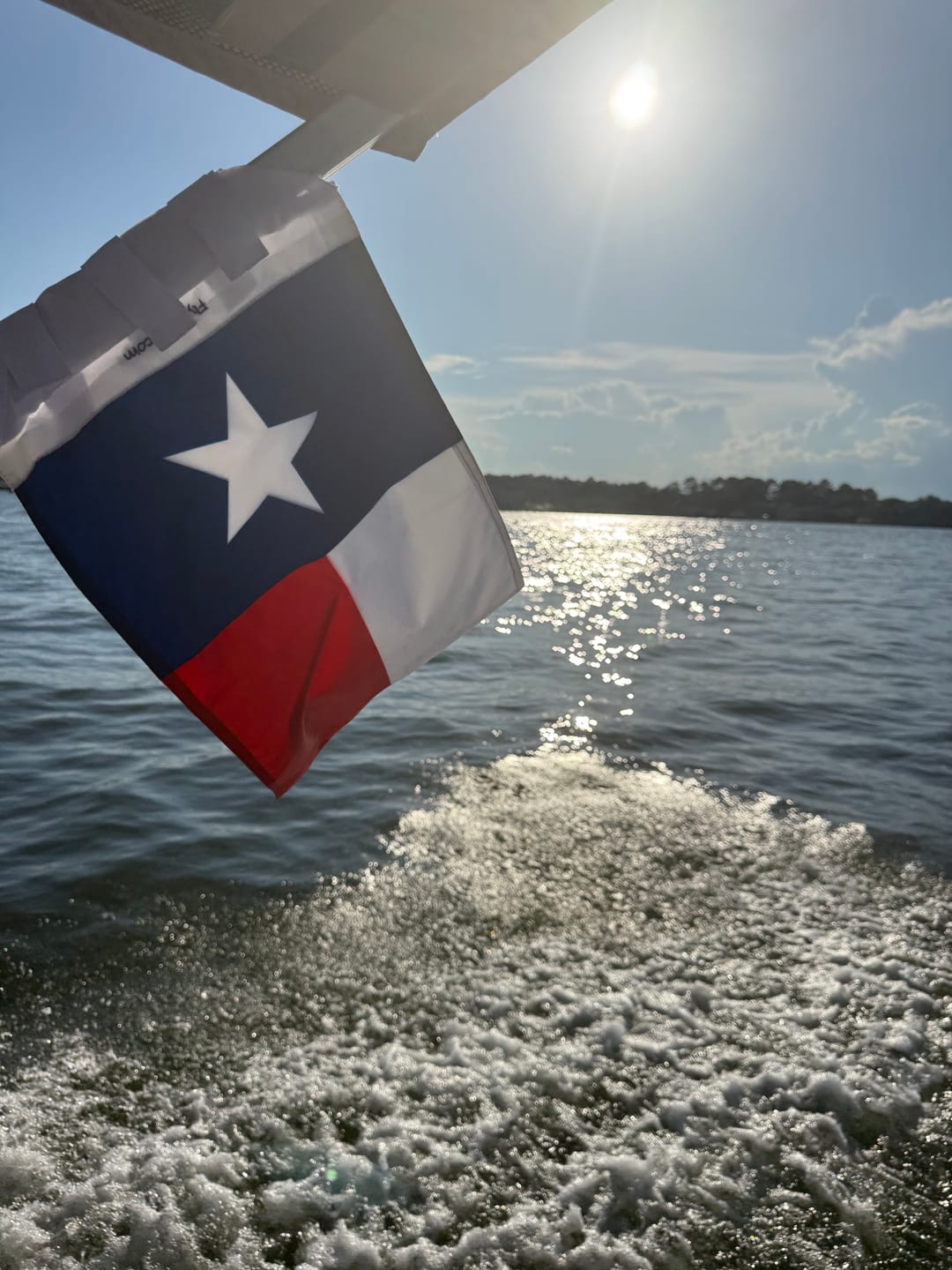 Customer photo of the Red, White & Fish Flag (Love of Angling Flag)