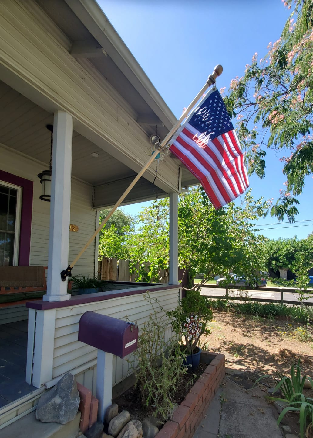 Customer photo review of 16" x 24" American Flag