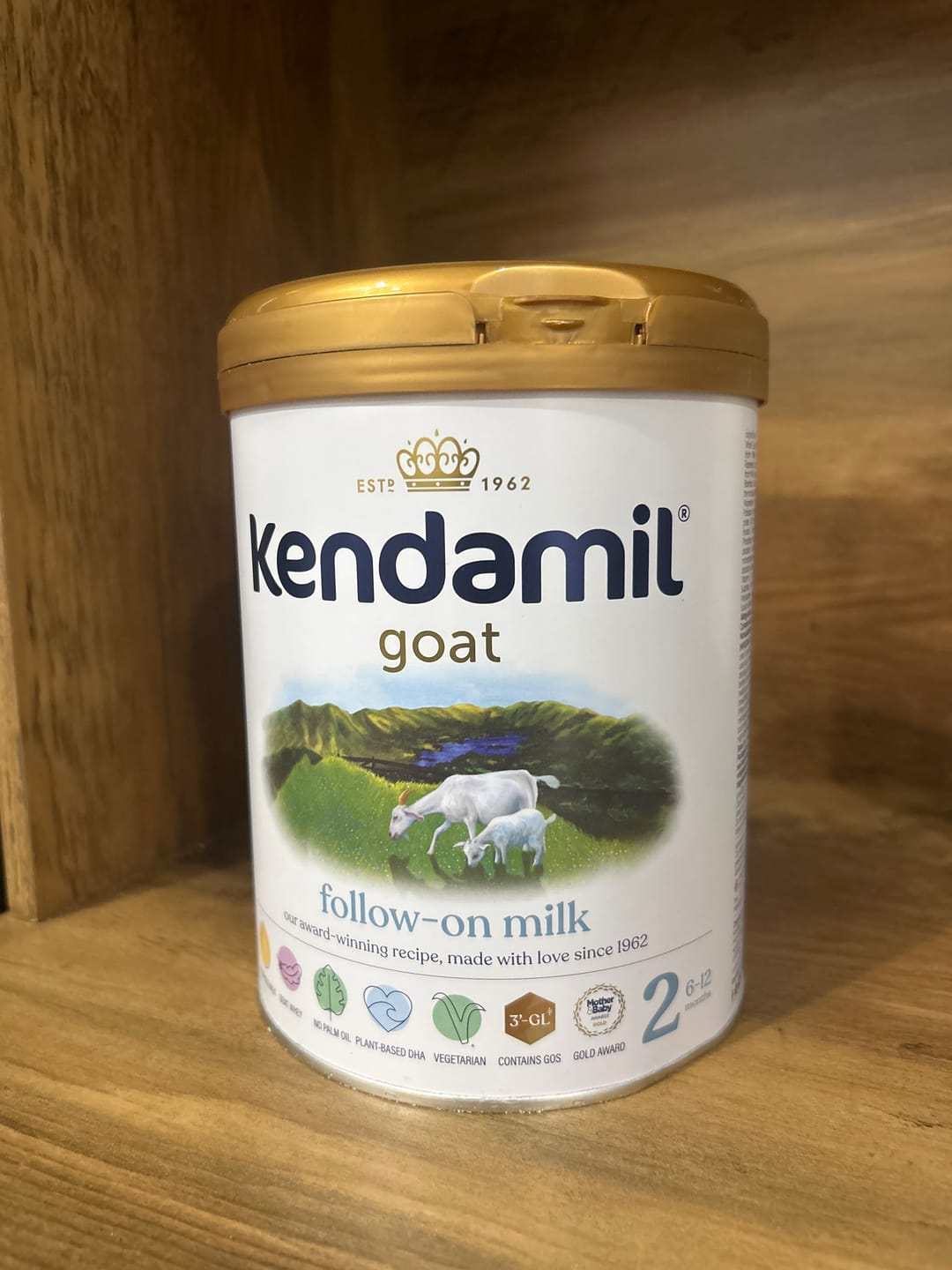 Customer photo review of Kendamil Stage 2 Goat Milk Formula 800g