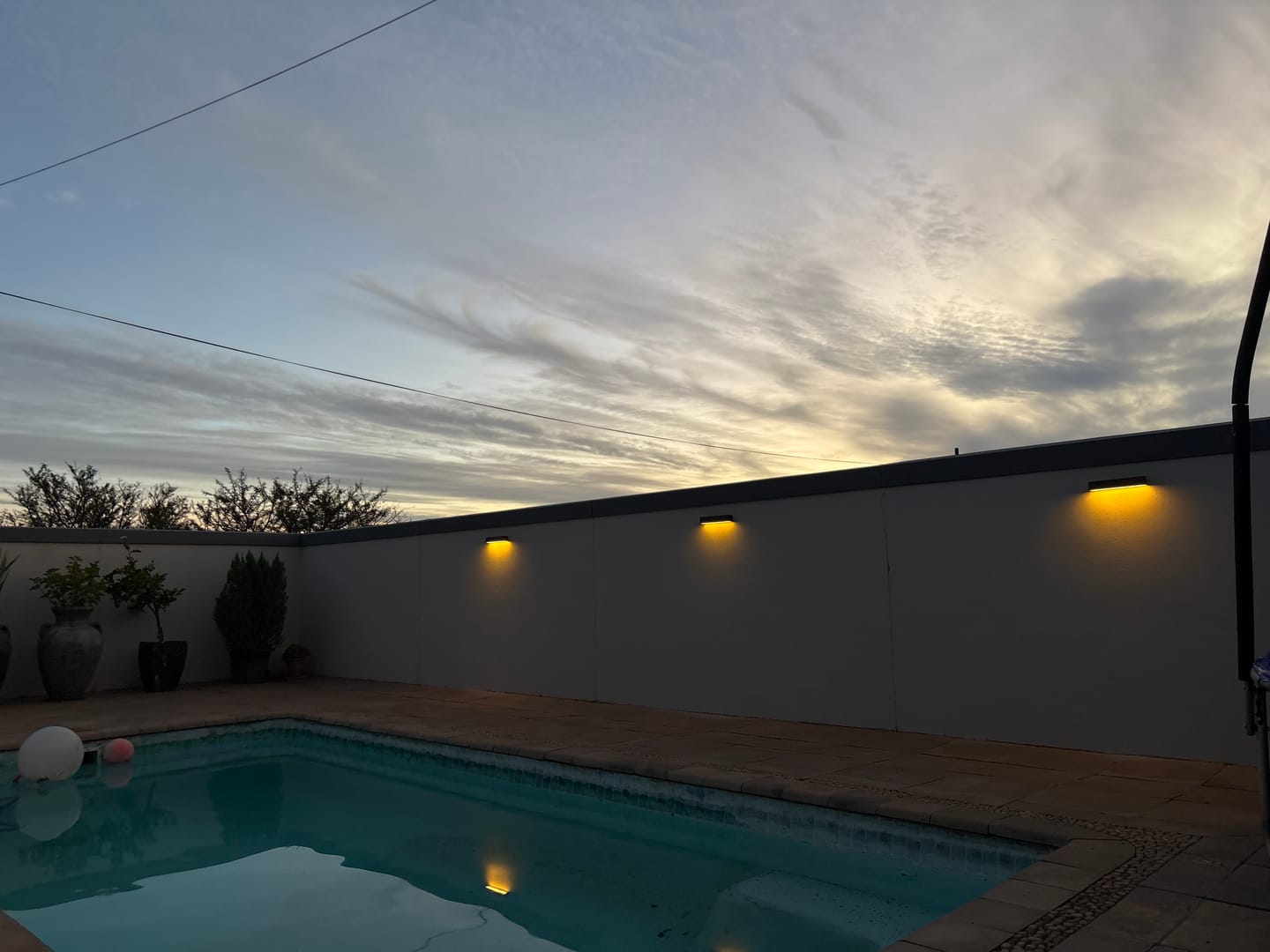 Customer photo review of Solar Wall Light with Motion Sensor