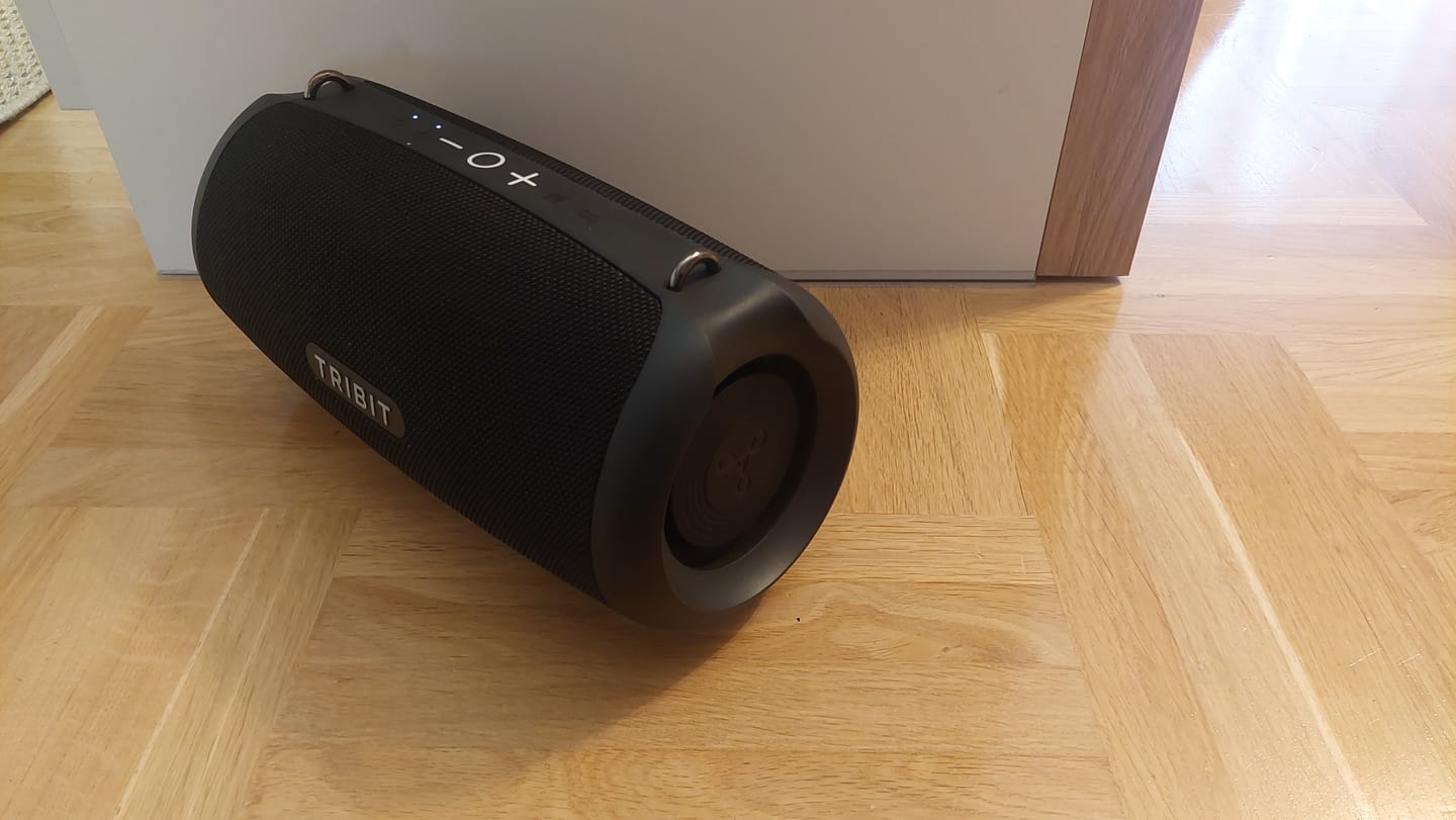 Customer photo review of TRIBIT StormBox Lava Portable Bluetooth Speaker