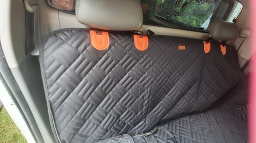 Customer photo review of MrBarks Dog Seat Cover